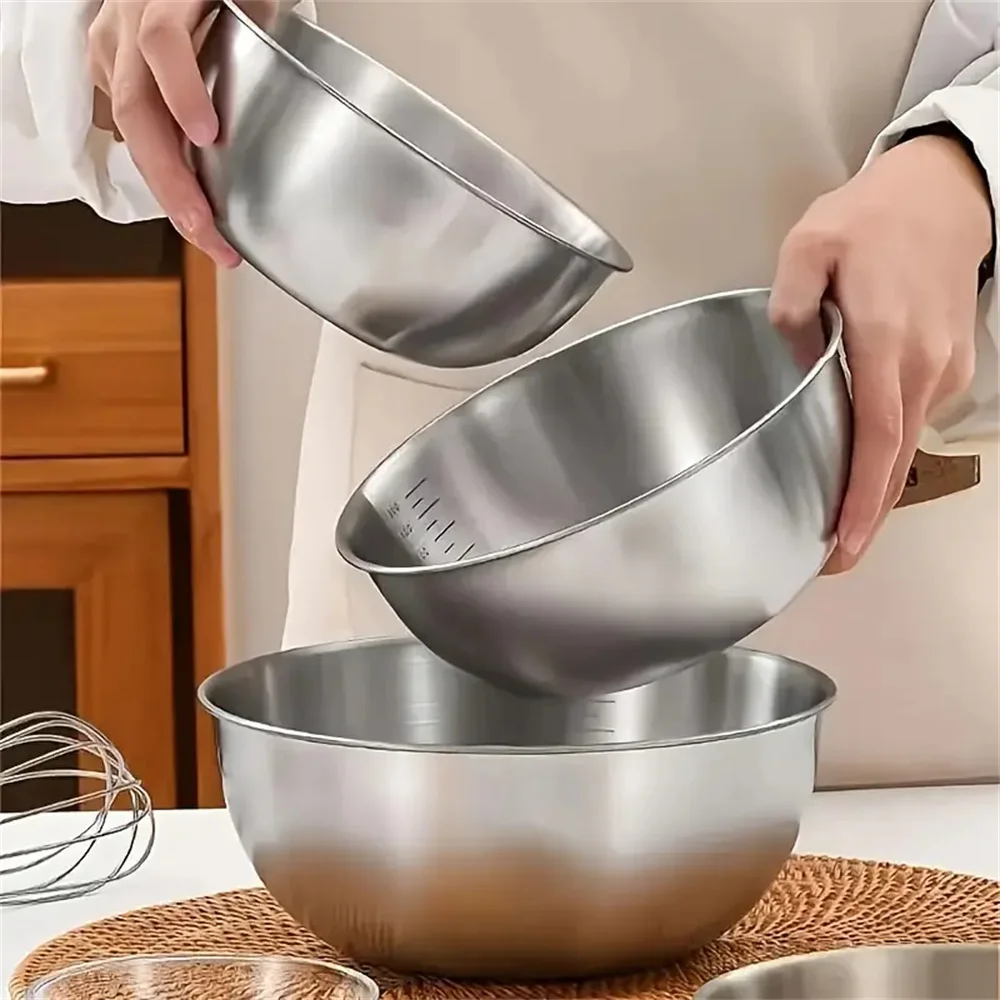 Home Cooking Cookbook - Set di Ciotole per Mescolare in