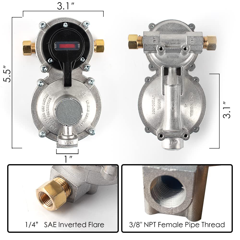 Confezione da 2 regolatori di  - Home Cooking Gas recensione e prezzo